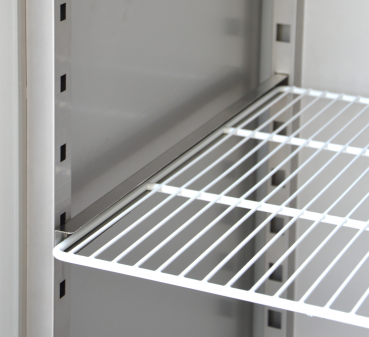 Einschub Schienen U-Form aus Edelstahl für Kühlschränke