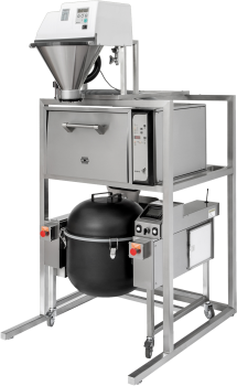 Reismaschinen Set TORA - inkl. Ofen, Mixer, Wascher & Gestelle