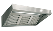 Wandabzugshaube mit Motor ohne Regler