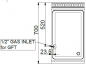 Preview: MBM Grillplatte MFTG74ALC - Stand-Gasgrillplatte - glatte Grillfläche - verchomt