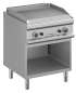 Preview: MBM Gasgrillplatte MFTG77AR - Standgerät - offen - gerillte Grillfläche