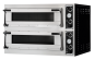 Preview: Pizzaofen Virtuoso66TOP Vollschamott - 2 Kammern - für 12 Pizzen á 35 cm