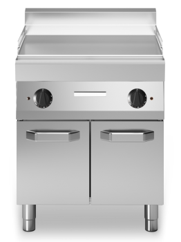Modular Elektrogrillplatte - Standgerät - geschlossen - glatte Bratfläche