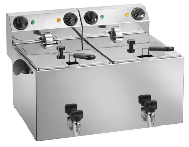 Elektro-Friteuse FT99VR - 9 + 9 Liter