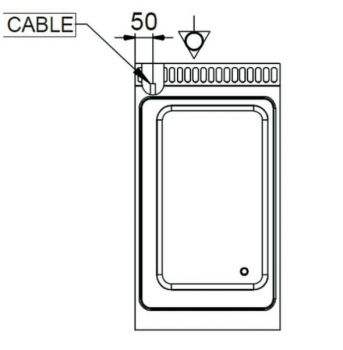 Preview: MBM Bainmarie MBME74T - Tischgerät ohne Unterbau  - GN1/1