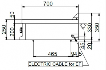 Preview: MBM Fritteuse MFRE77T - Tischerät - 2 Becken à 12 Liter