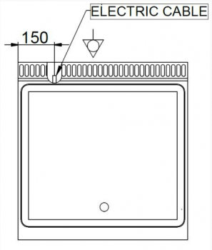 Preview: MBM Grillplatte MFTE77TL - Tischgerät - glatte Grillfläche