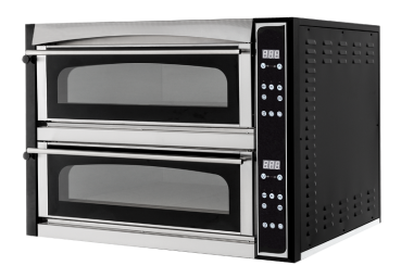 Pizzaofen Master44 Digital - 2 Kammern - für 8 Pizzen á 35 cm