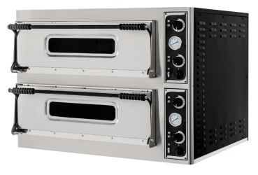 Pizzaofen Profi66 - 2 Kammer - für 12 Pizzen á 32 cm