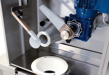 Preview: Teigportionierer plus Teigabrunder (BxTxH): 66 x 88 x 163 cm