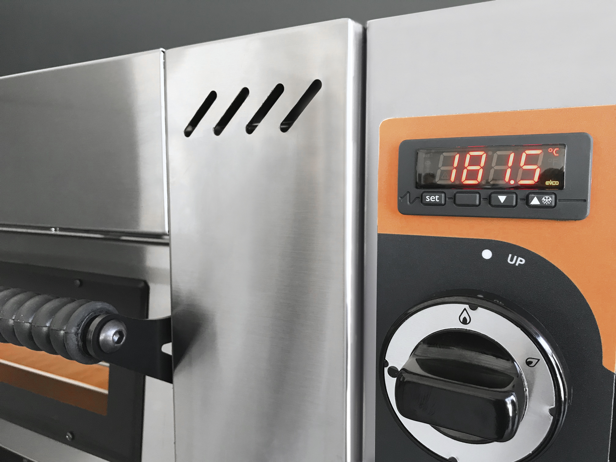Stalgast Gas Pizzaofen für 4 Pizzen á 300 mm, 13,9 kW