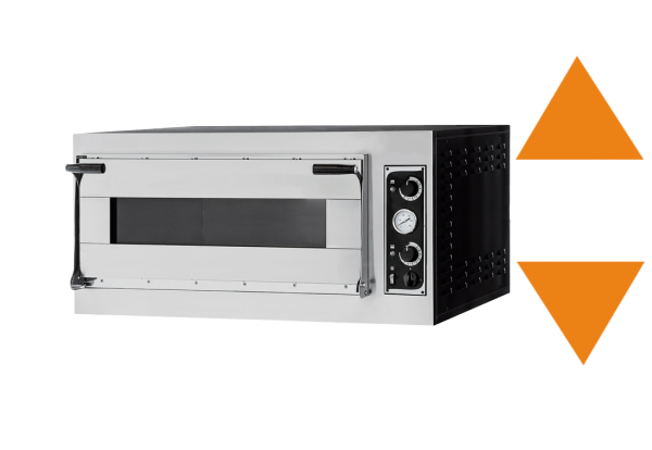 Pizzaofen Virtuoso6H -  für 6 Pizzen á 35 cm o. 3 EN-Bleche 60 x 40 cm - Kopie