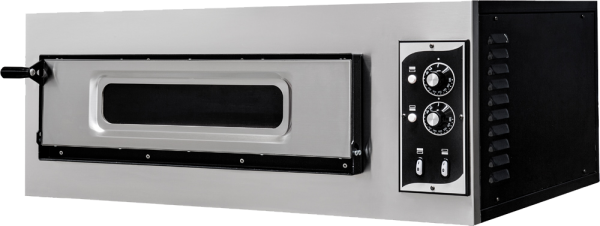 Pizzaofen Bistro1/50V - 1 Kammer mit Sichtfenster - für 4 Pizzen á 25 cm