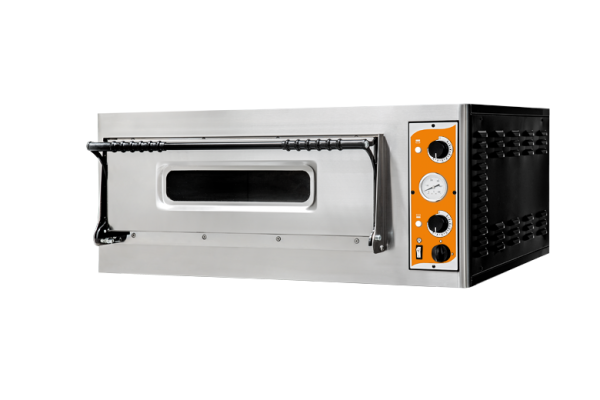 Pizzaofen Deluxe Vollschamott - 1 Kammer - für 6 Pizzen á 35 cm