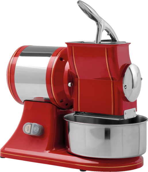 Käsereibe GS 400V retro - vernickelte Reibewalze - 50 kg/Std