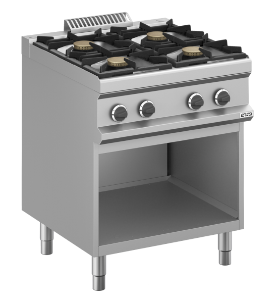 MBM Gasherd MFB77AXL - Standgerät - offen - 4 Brenner