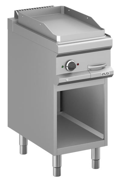 MBM Grillplatte MFTE74AL - Standgerät - offen - glatte Grillfläche