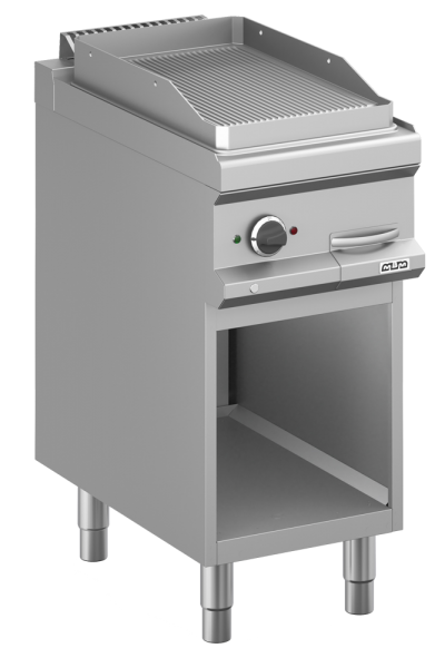 MBM Grillplatte MFTE74AR - Standgerät - offen - gerillte Grillfläche