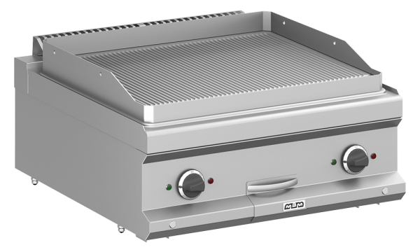 MBM Grillplatte MFTE77TR - Tischgerät - gerillte Grillfläche