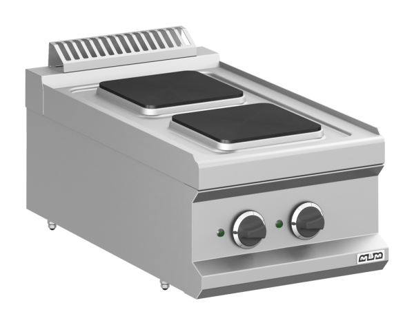 MBM Elektroherd MPQ74T - Tischgerät - 2 rechteckige Kochplatten