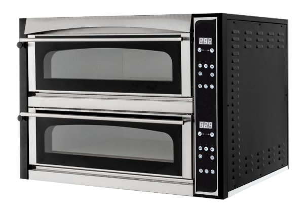 Pizzaofen Master99 Digital - 2 Kammern - für 18 Pizzen á 35 cm