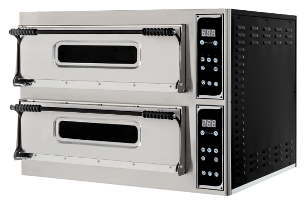 Pizzaofen Profi66 Digital - 2 Kammern - für 12 Pizzen á 32 cm