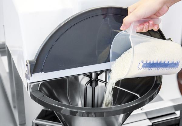 Reiswascher ZO - halbautomatisch - Reiskapazität: 2-6 kg - Wassermenge: 24L je 5kg