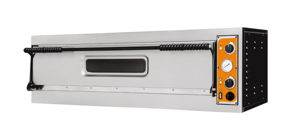 Pizzaofen Deluxe Vollschamott - 1 Kammer - für 9 Pizzen á 35 cm
