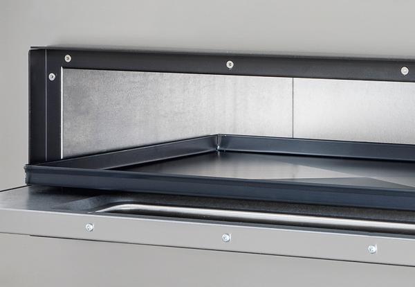 Pizzaofen Bistro2/50V - 2 Kammern mit Sichtfenster - für 4 Pizzen á 25 cm