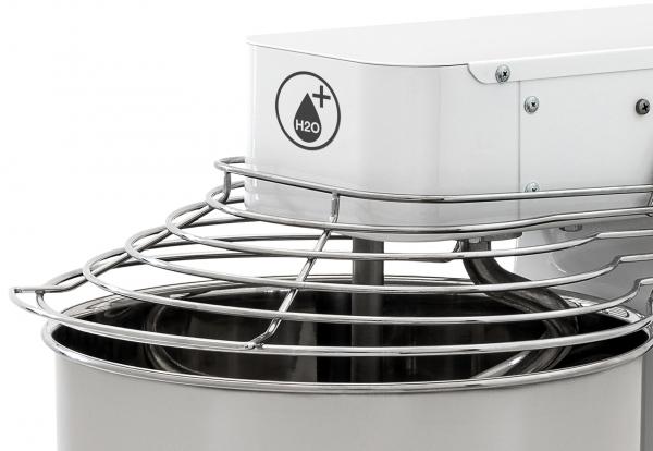 Teigmaschine - 2 Geschwindigkeiten - Kesselvolumen: 41 Liter / 35 kg Teig H2O