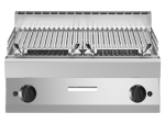 Modular Lavasteingrill - Tischgerät - Bratfläche aus Edelstahl