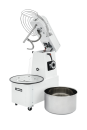 Teigmaschine - 2 Geschwindigkeiten - Kesselvolumen: 48 Liter / 42 kg Teig - aufklappbares Rührwerk H2O